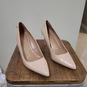 Elegant Calvin Klein Nude Heels
